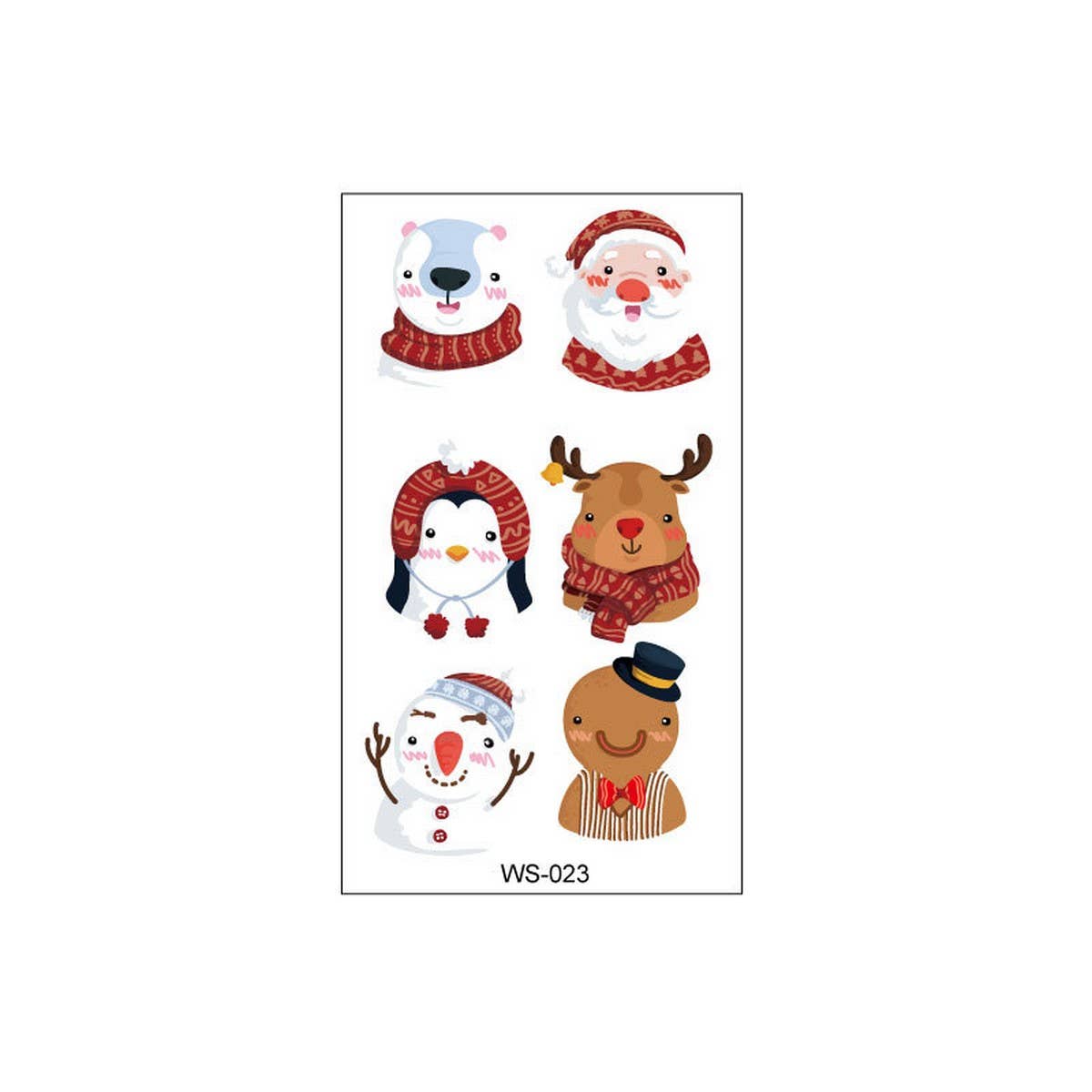 Christmas Candle Tattoos for Kids & Parties
