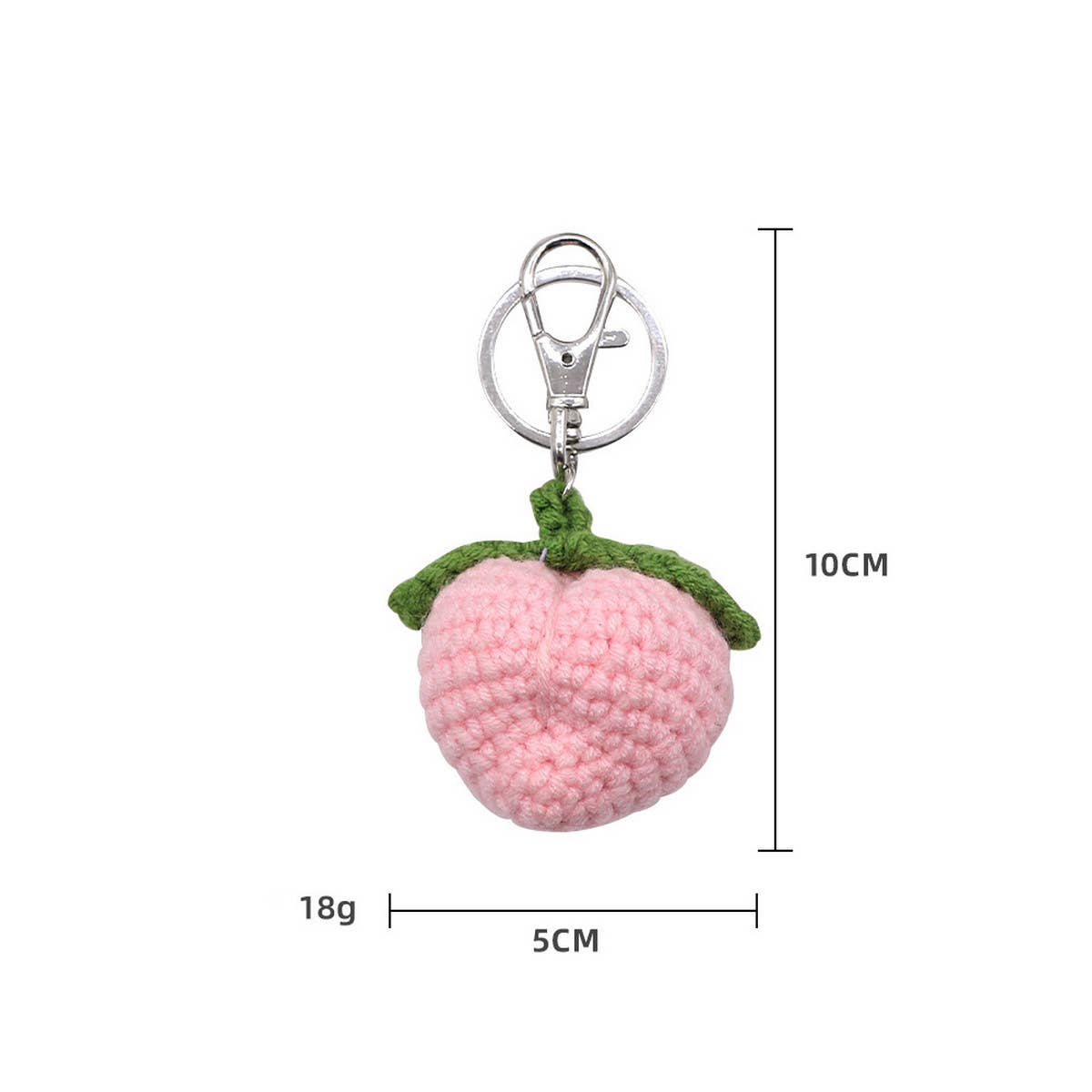 FRUIT HANDMADE TASSEL BRAIDED KEY