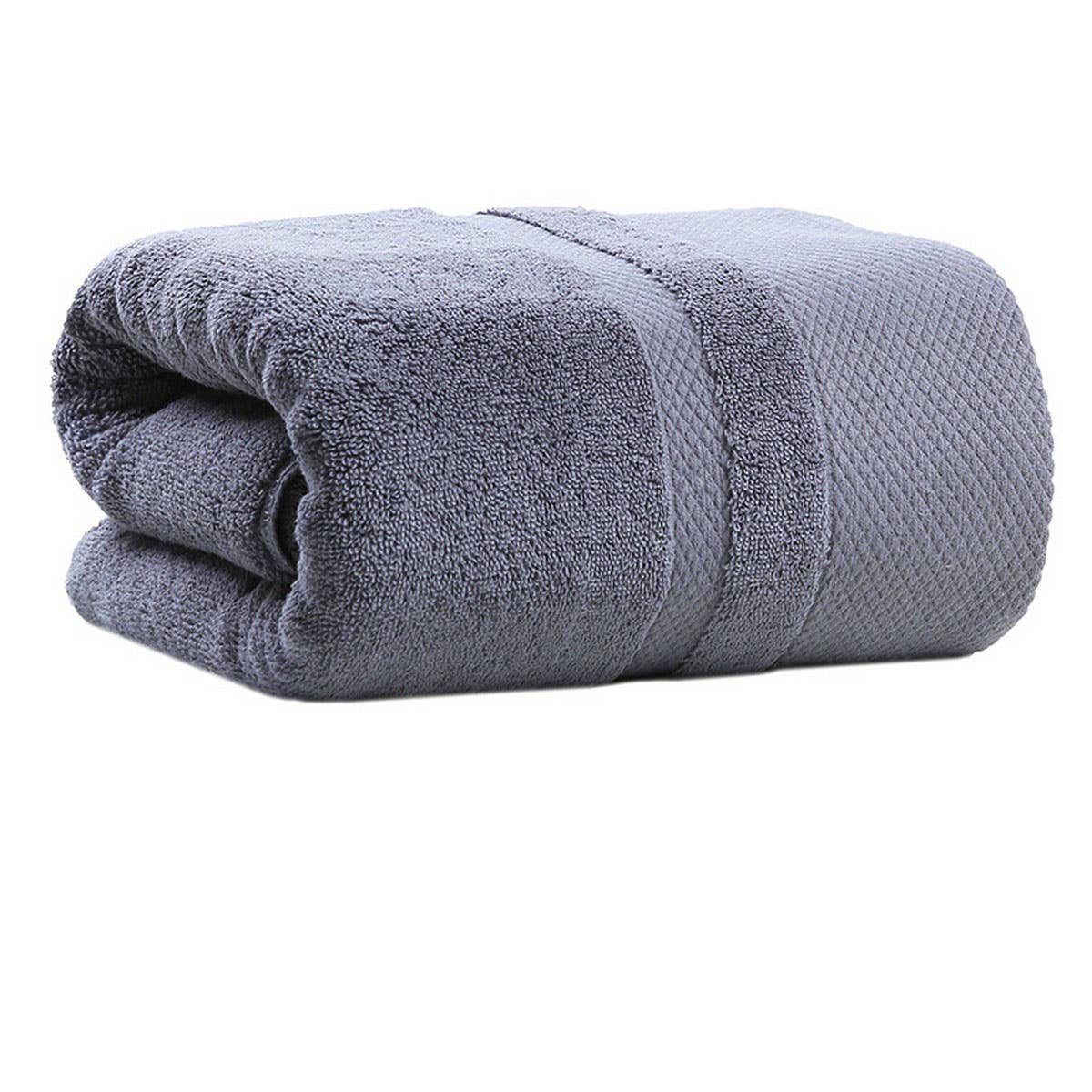COMBED COTTON THICK ABSORBENT BATH TOWEL