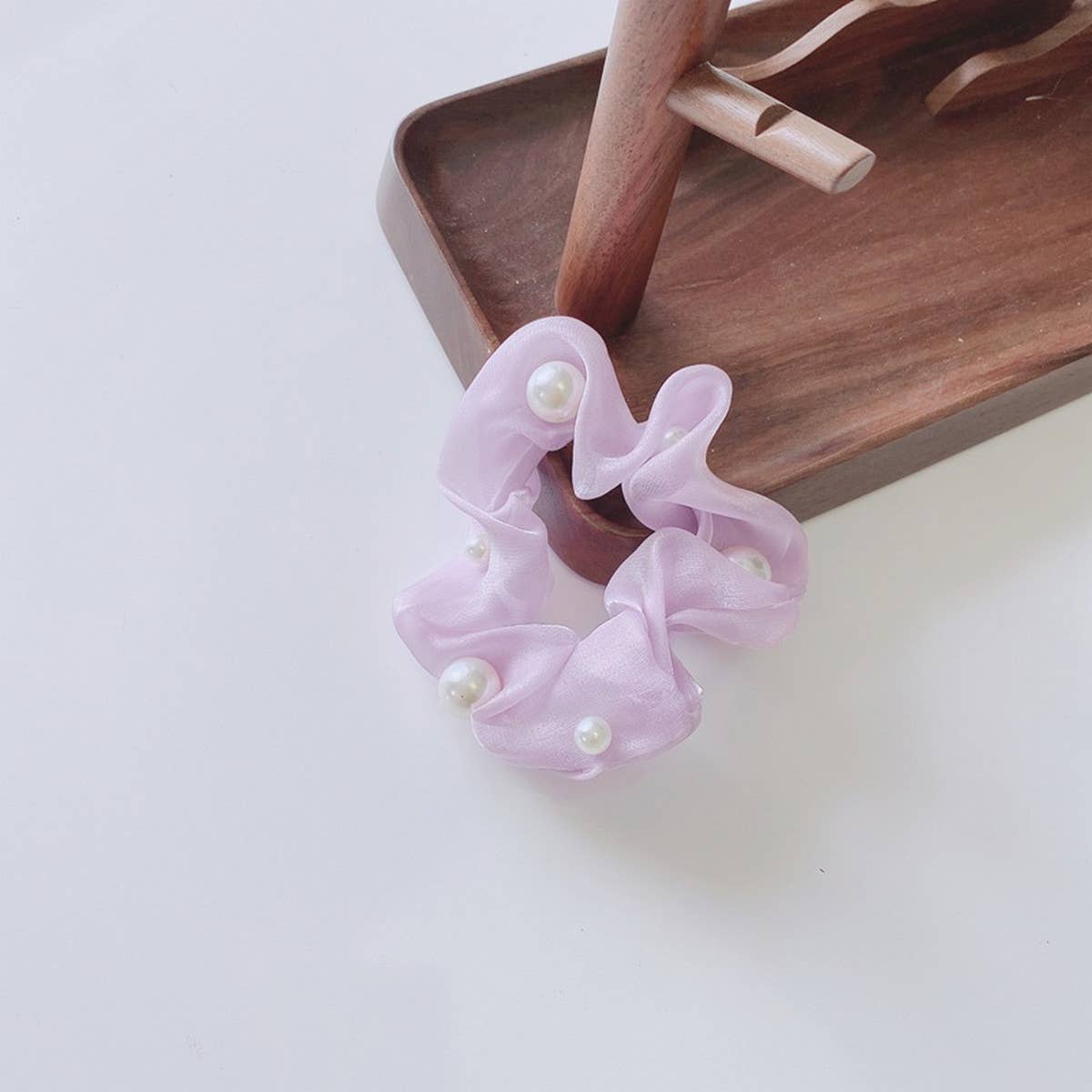 CHILDREN'S PEARL PURE COLOR HAIR TIE