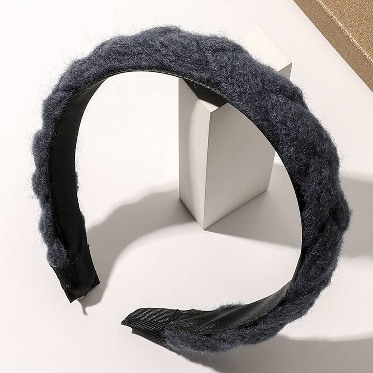 WOOL BRAIDED WIDE HEADBAND_CWAHA0238