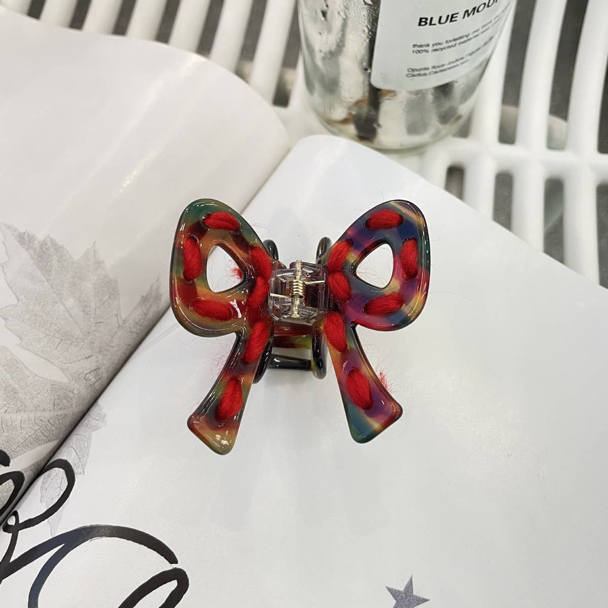 CWAHA1516_CUTE BOW HAIR CLAW CLIP