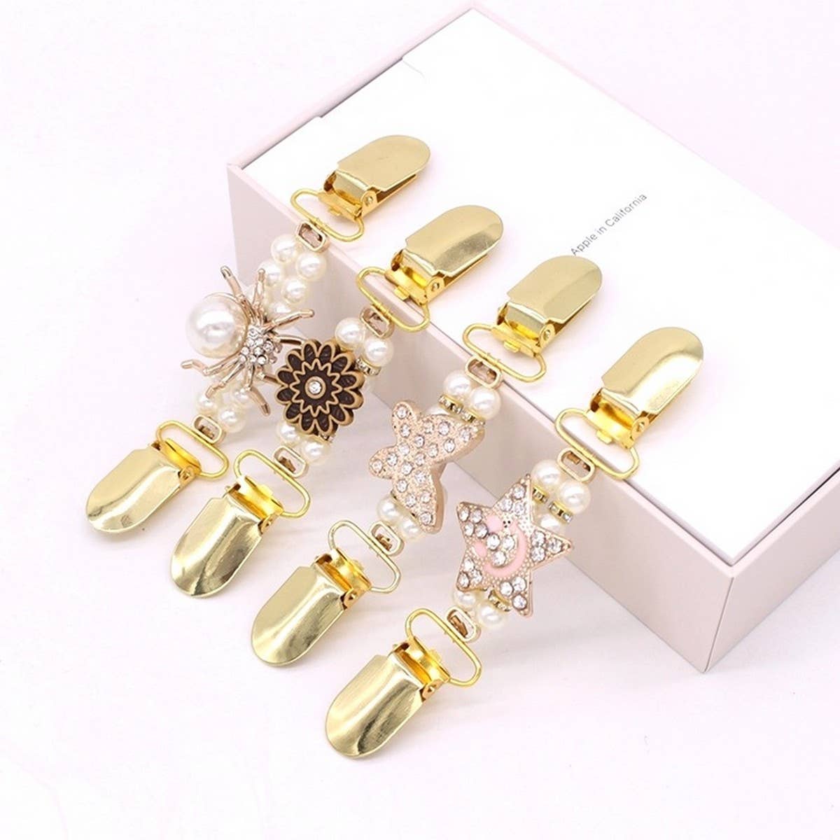 POPULAR HIGH-GRADE PEARL SWEATER CLIP SHAWL CLIP_CWMM2207