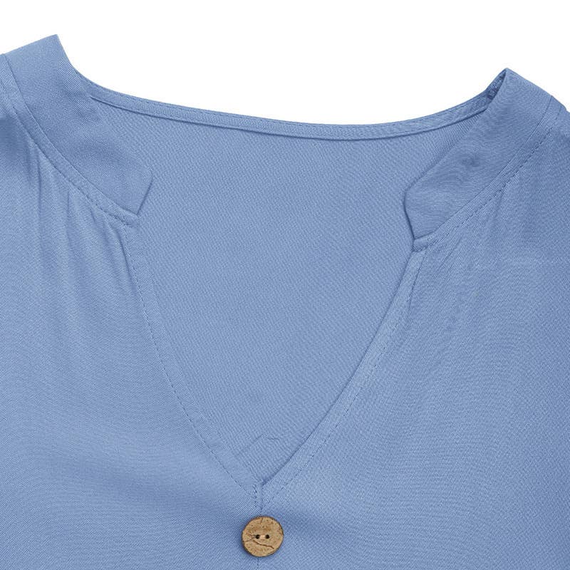 Loose casual chicken heart collar A-line dress