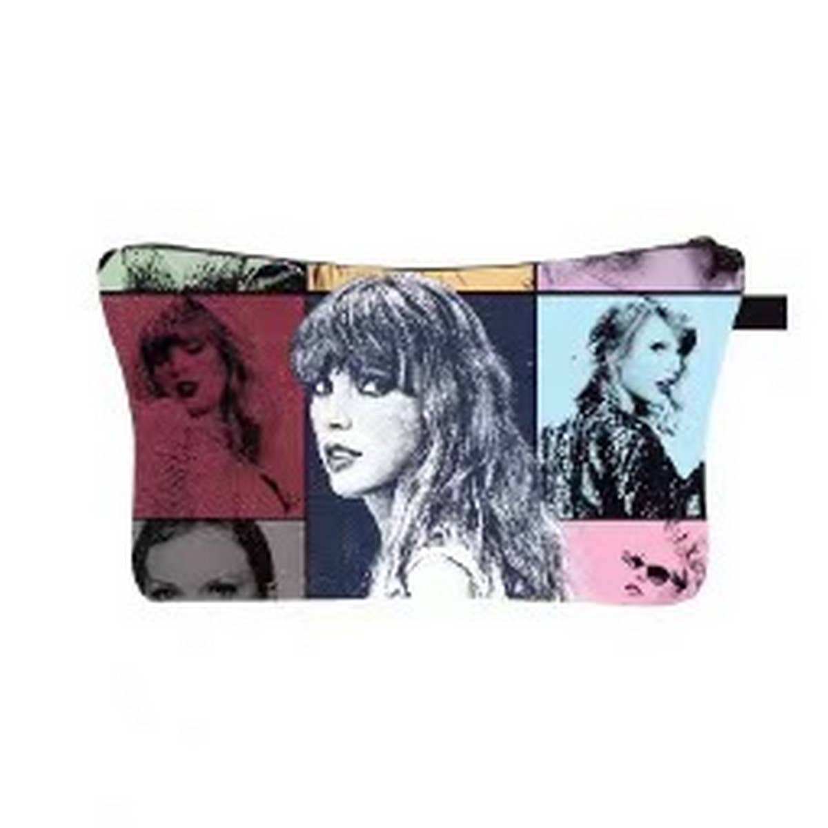 STYLISH PATTERNED WATERPROOF LINEN COSMETIC BAG_CWAB2257