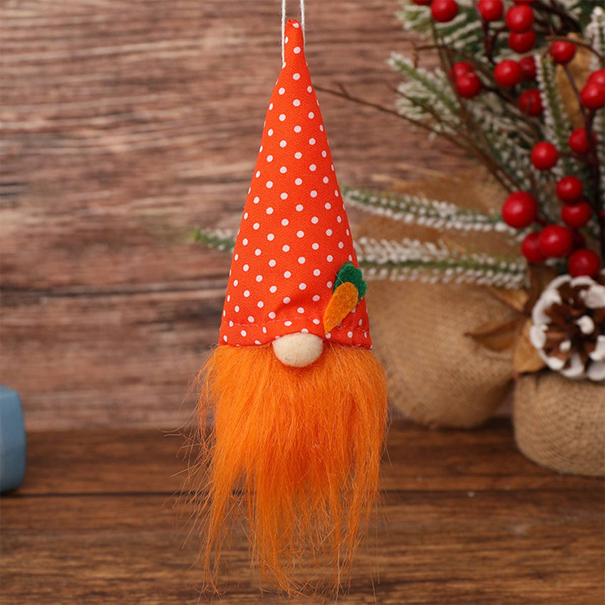 CWMM9489_EASTER BUNNY FACELESS DOLL CREATIVE SMALL PENDANT