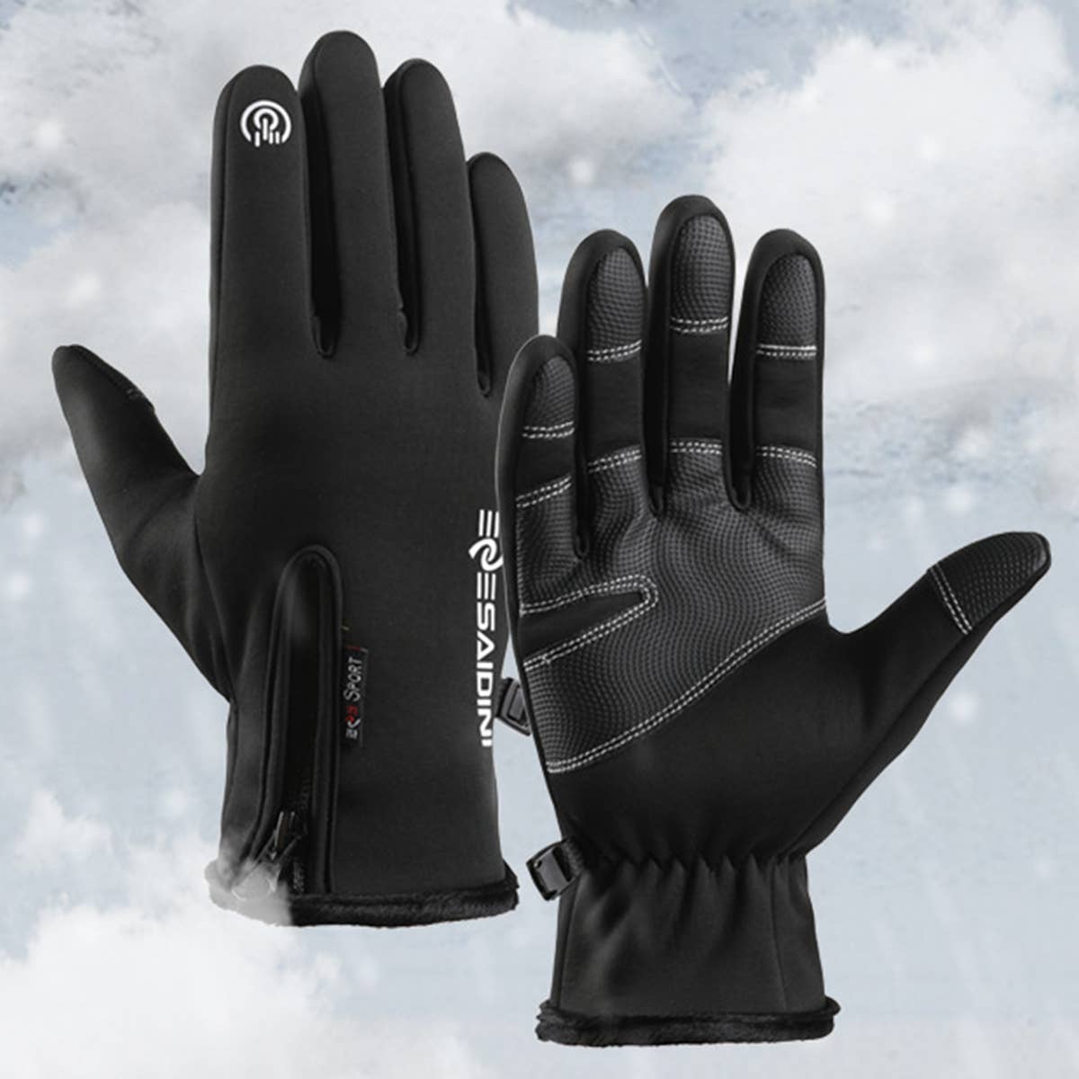 OUTDOOR WINDPROOF AND WARM TOUCH SCREEN GLOVES_CWAG0053