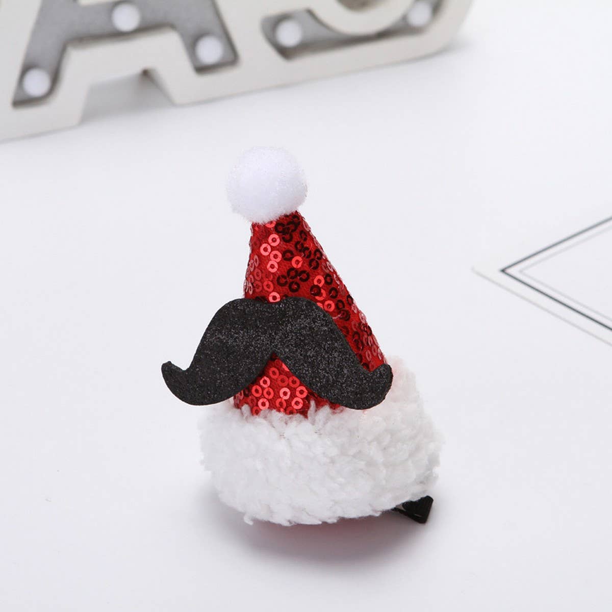 CHRISTMAS DECORATIONS SMALL HAT CHILDREN'S HAIRPIN