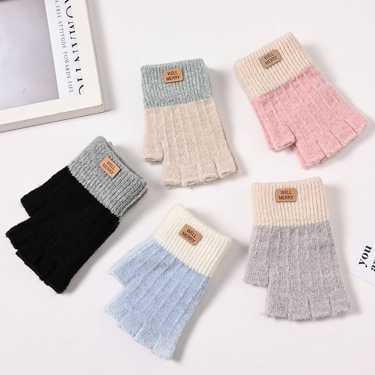 AUTUMN AND WINTER CUTE HALF FINGERLESS GLOVES_CWMM1501