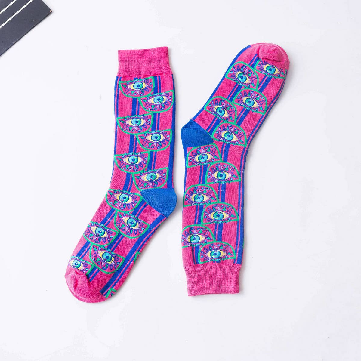 CASUAL PERSONALIZED JACQUARD SOCKS_CWMS0353
