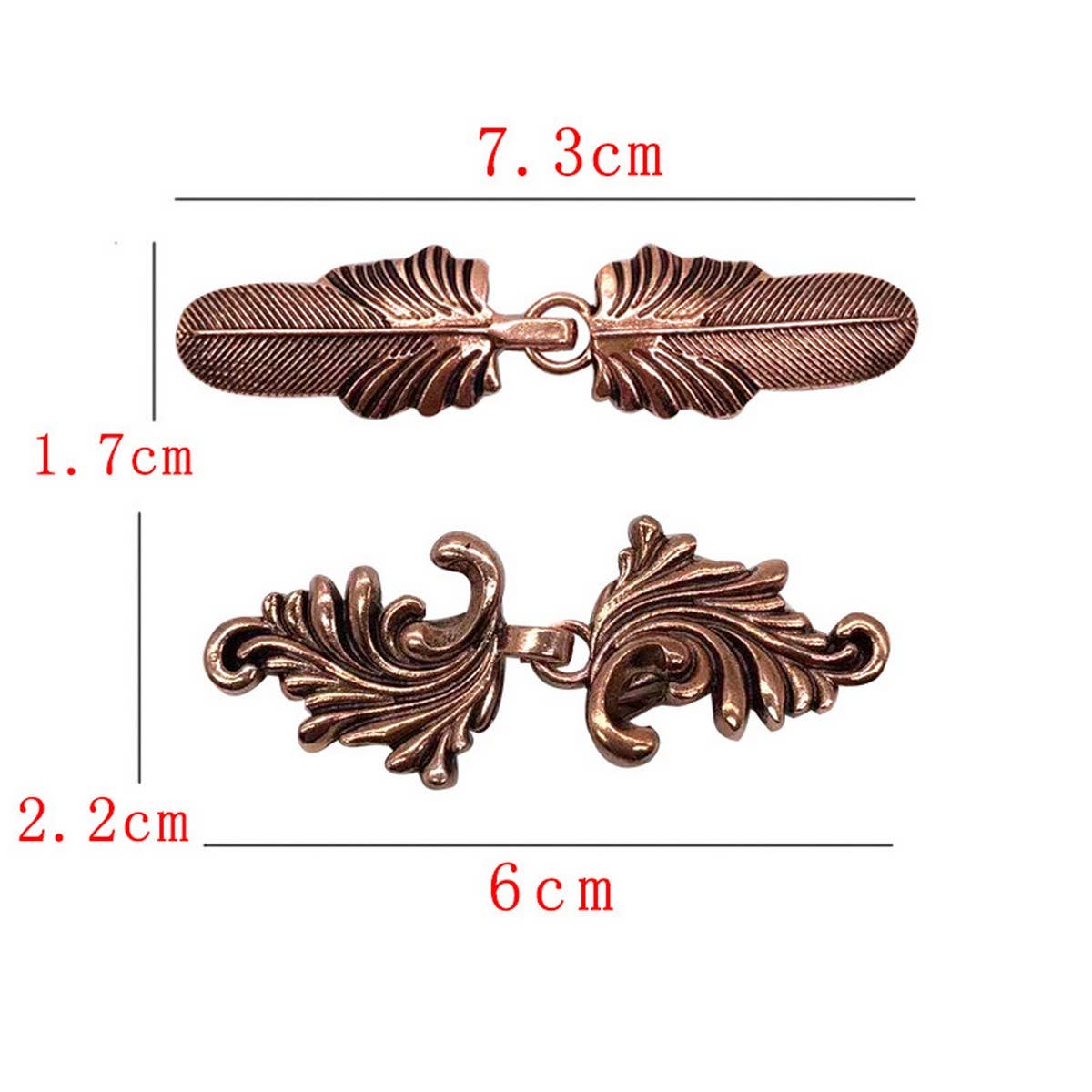 NEW CHINESE RETRO ALLOY SHAWL CLIP CREATIVE HOLLOW