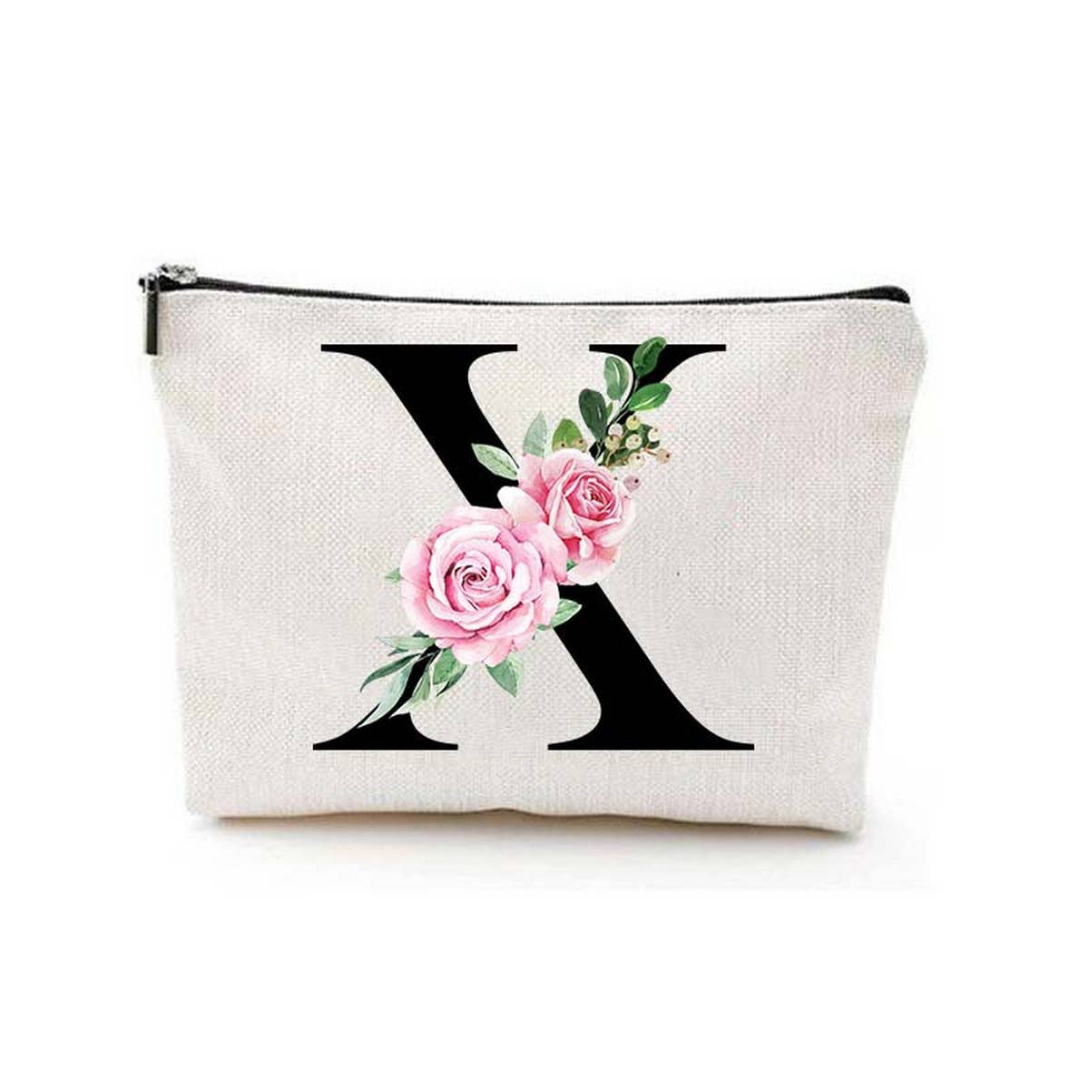 SIMPLE DOUBLE-SIDED PRINTED ZIPPER COSMETIC BAG_CWAB2251