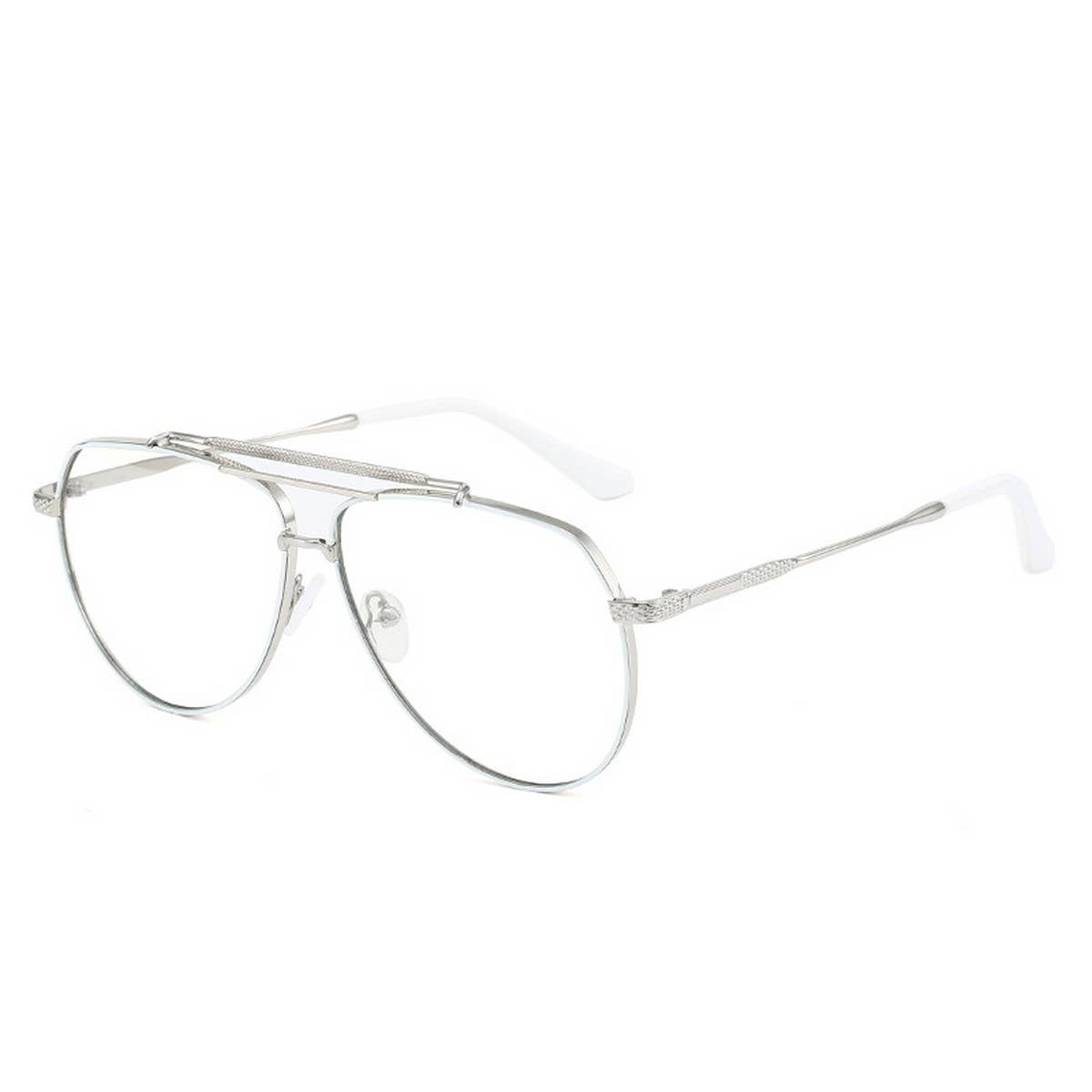 LARGE LENS AVIATOR SUNGLASSES UNISEX