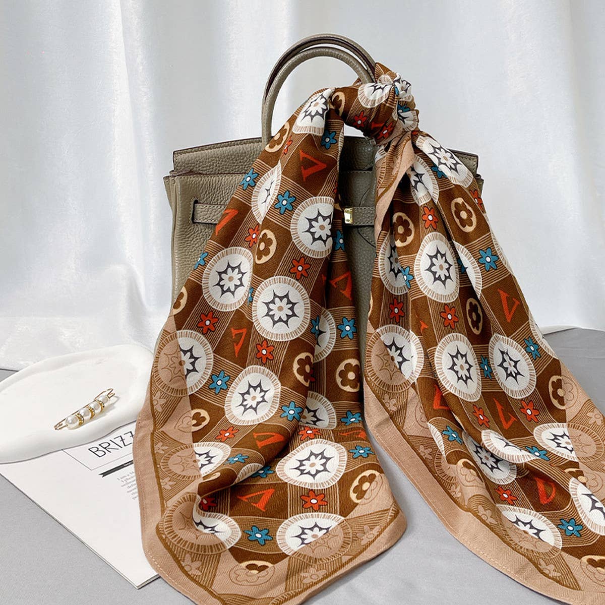 Velvet Feel Large Scarf - Cozy Winter Shawl Wrap