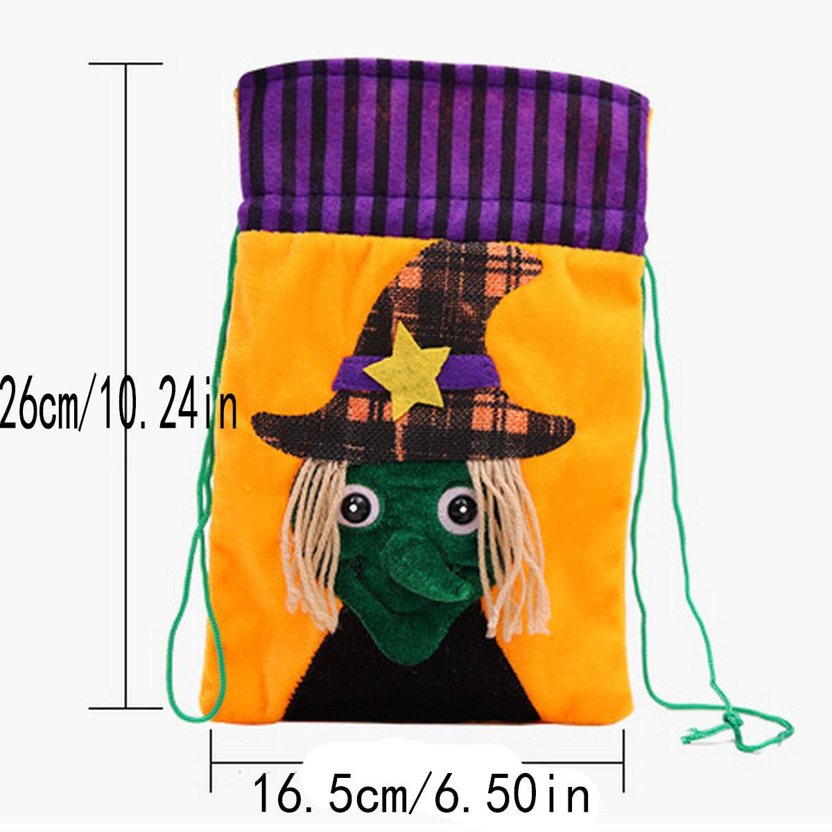 CWMM10260_HALLOWEEN KIDS PUMPKIN NONWOVEN GIFT BAG