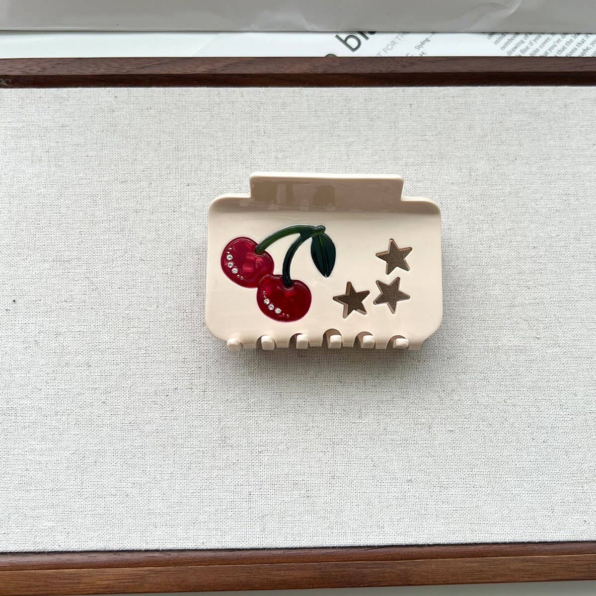 Cherry Series Acetate Hair Claw, Sweet Simple Clip_CWAHA5967