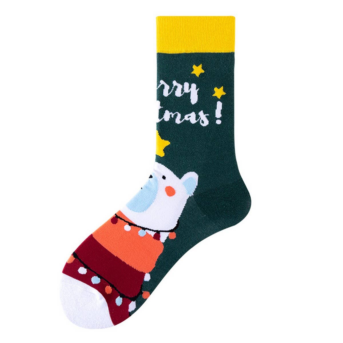 CWMS0828_Christmas Snowmen Fashion Socks