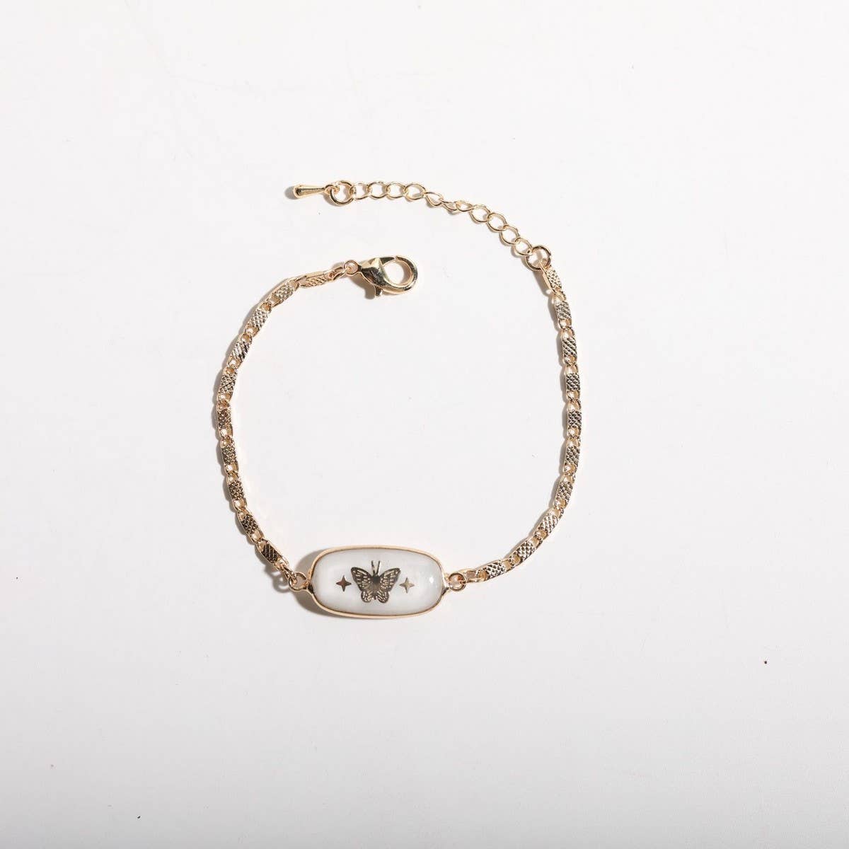 Butterfly Star Moon Heart Snake Flower Bracelet_CWMM3906