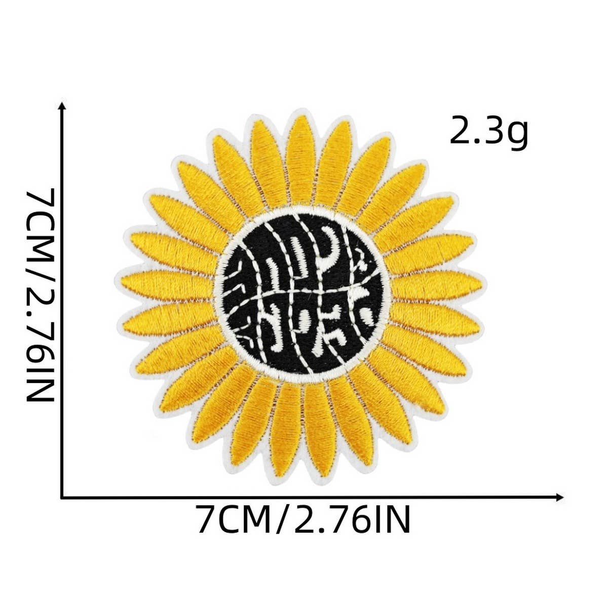 GRAFFITI DECORATED SUITCASE EMBROIDERED PATCH