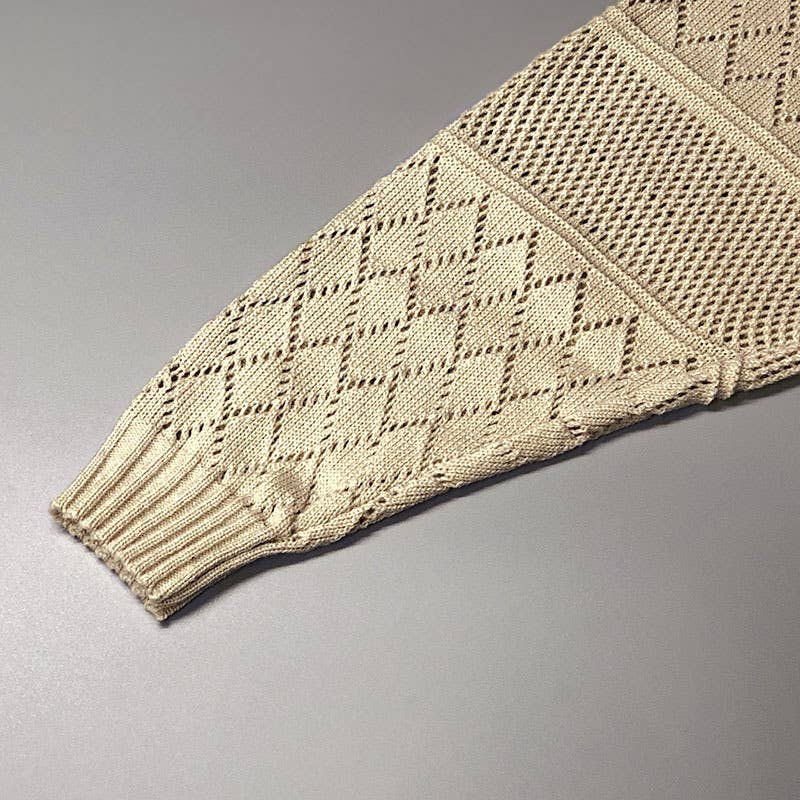 Hooded bat V-neck cinched waist sweater