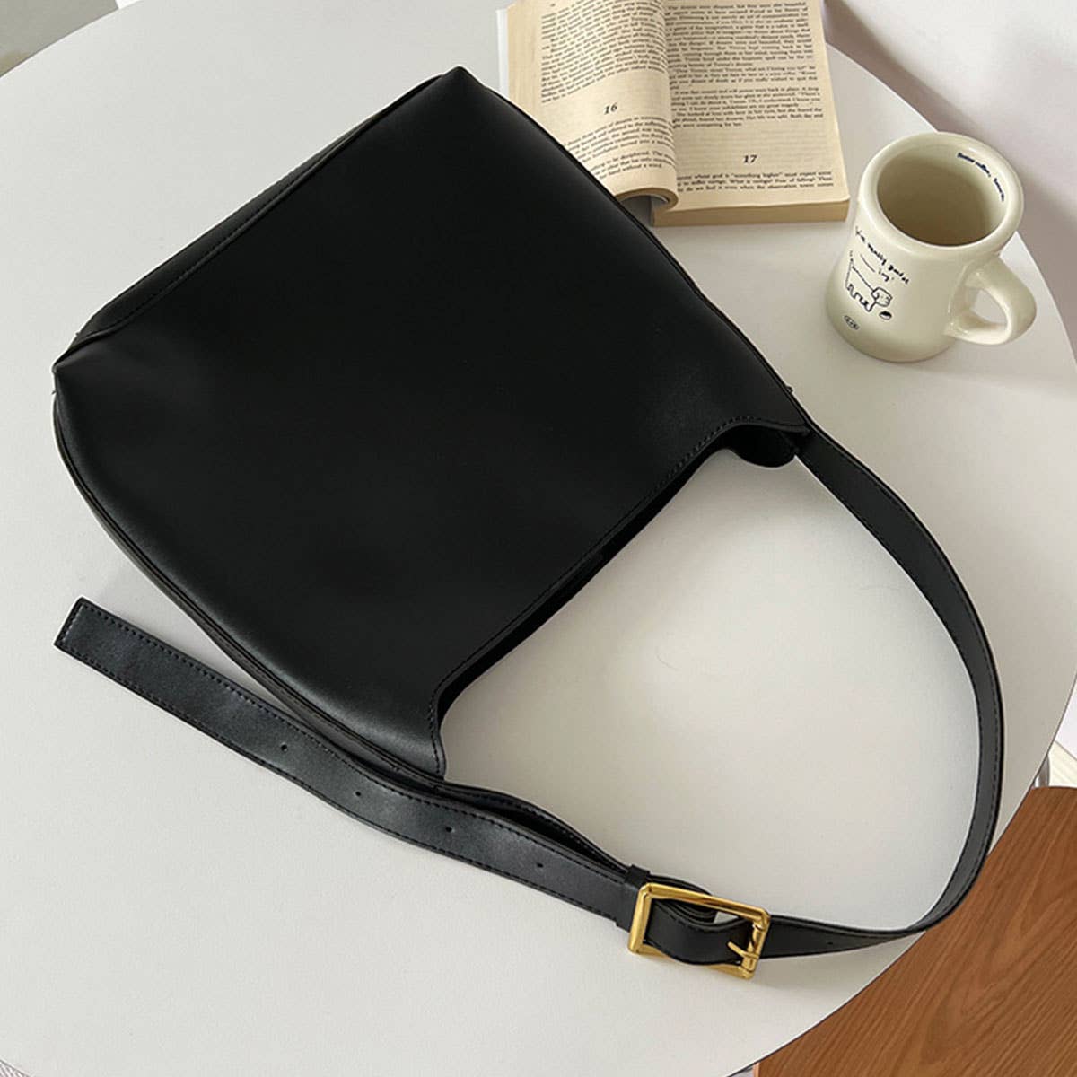 Retro crossbody bag tote bag bucket bag