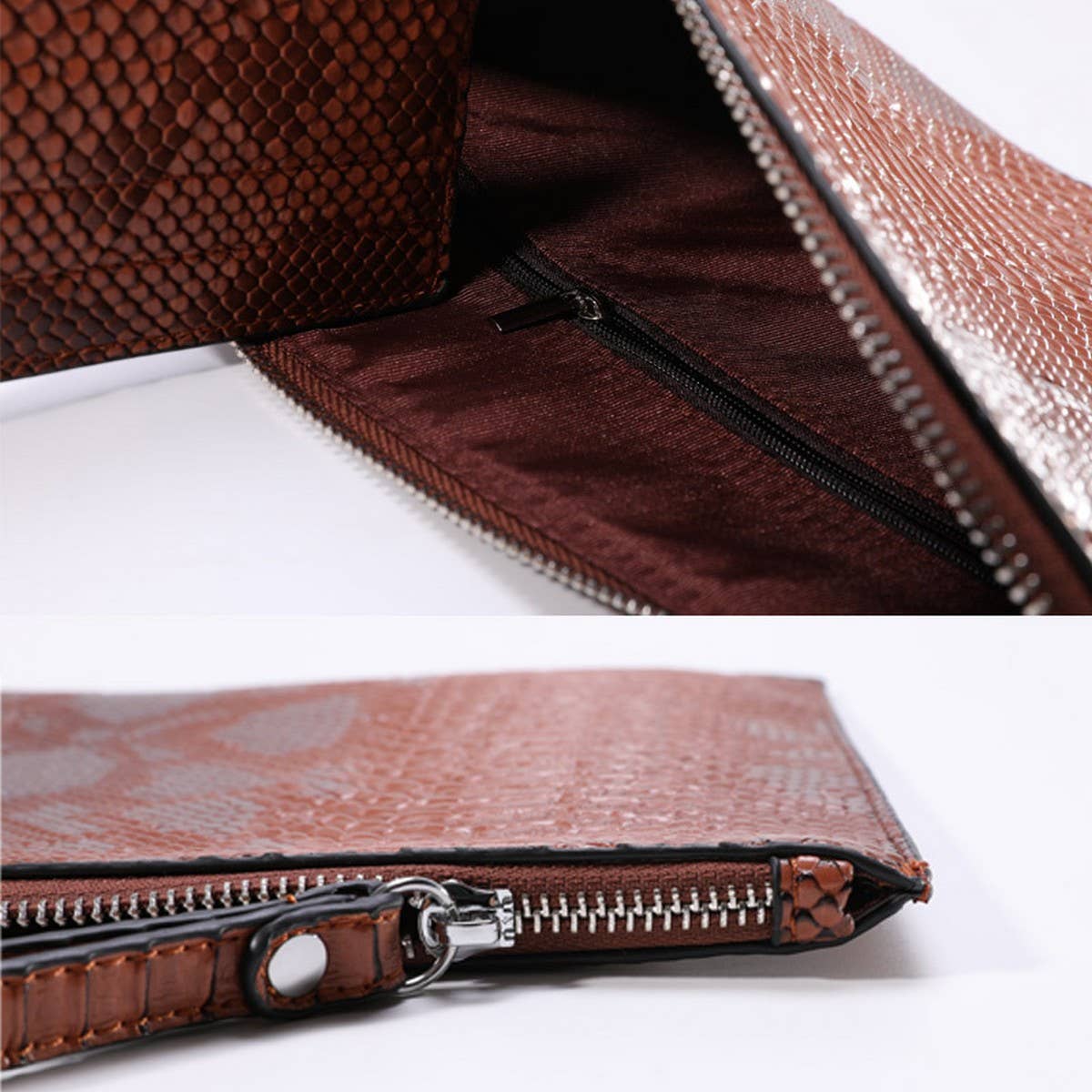 3D PYTHON PATTERNED LARGE CAPACITY HANDBAG_CWAB1374