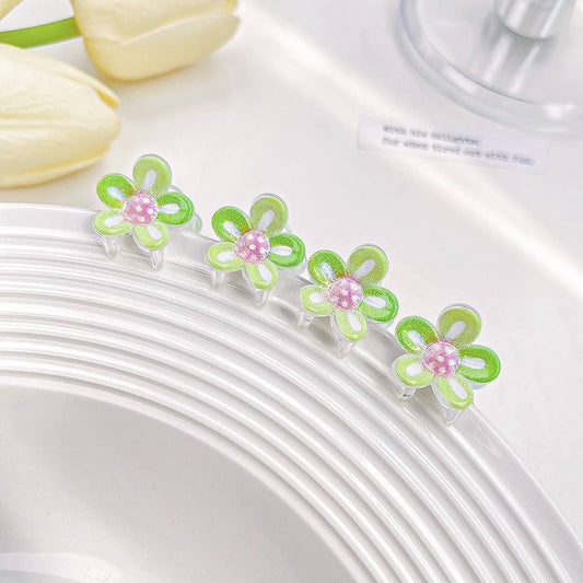 Mini Candy Color Flower Hair Clip, Kids Clip_CWAHA0720