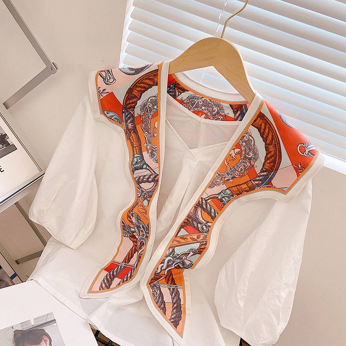 CWASC03120_SUMMER SHAWL SCARF NECK COVER FOR WOMEN