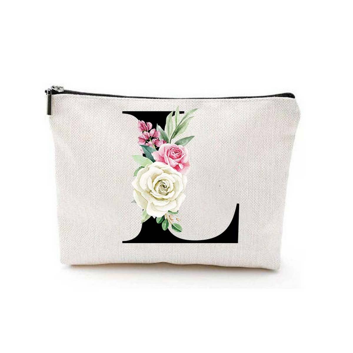 SIMPLE DOUBLE-SIDED PRINTED ZIPPER COSMETIC BAG_CWAB2251