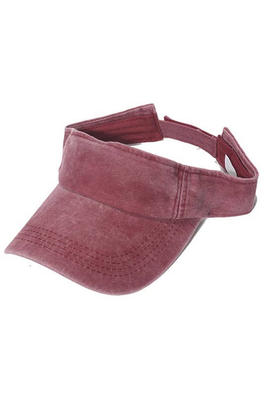 VINTAGE LIGHTWEIGHT DAILY SUN CAP VISOR_CWAH0014