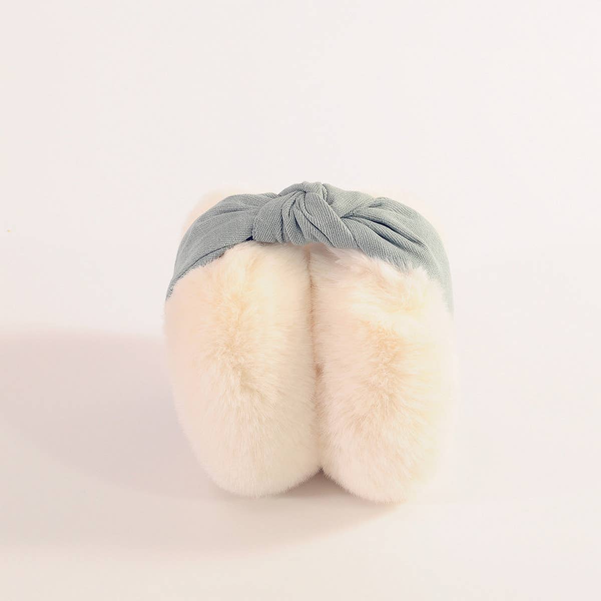 TWO-COLOR CUTE ANTIFREEZE FOLDING EARMUFFS