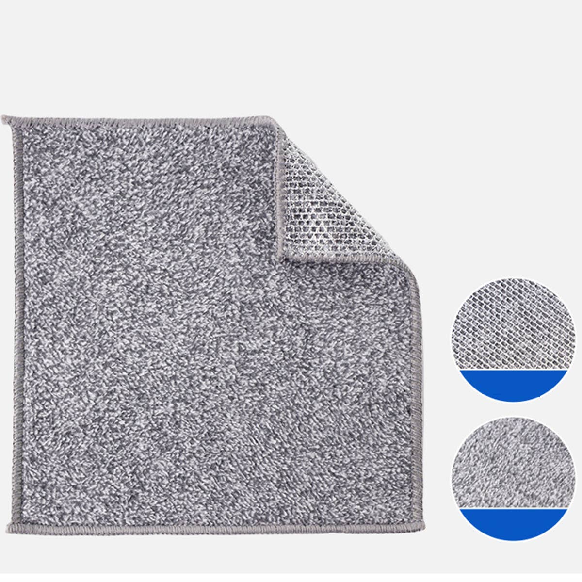 CWMM8408_NON-STICK SILVER STAINLESS STEEL DISHWASHING CLOTH