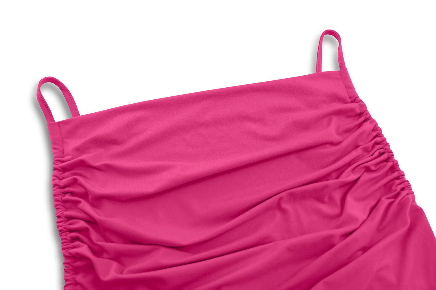 Sexy Ruched Backless Bodycon Cami Dress