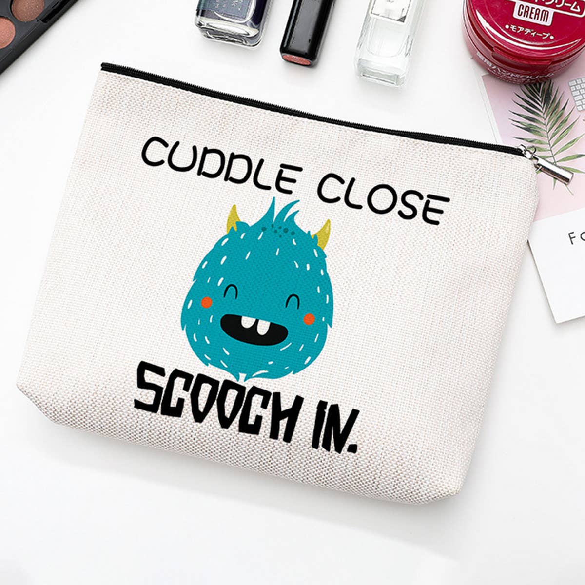 SIMPLE TOILETRIES PRINTED COSMETIC BAG_CWAB1785