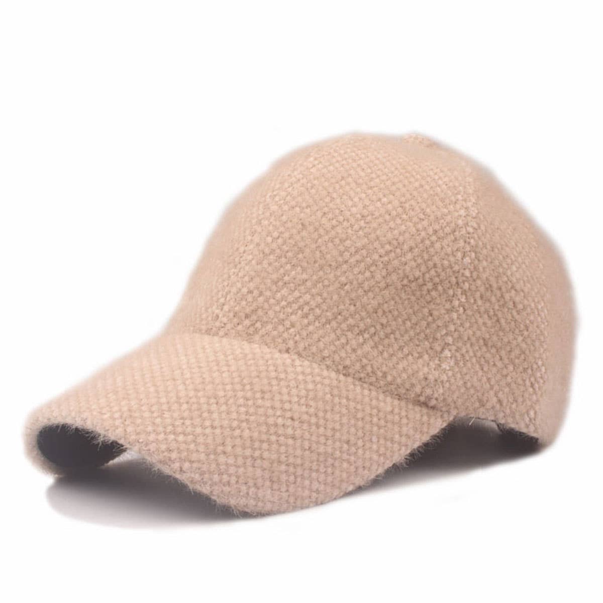 Winter Plush Baseball Cap Unisex Warm Street Style_CWAH1007