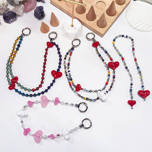 CWMM8707_SMALL PERSONALITY VERSATILE BAG HEART PENDANT