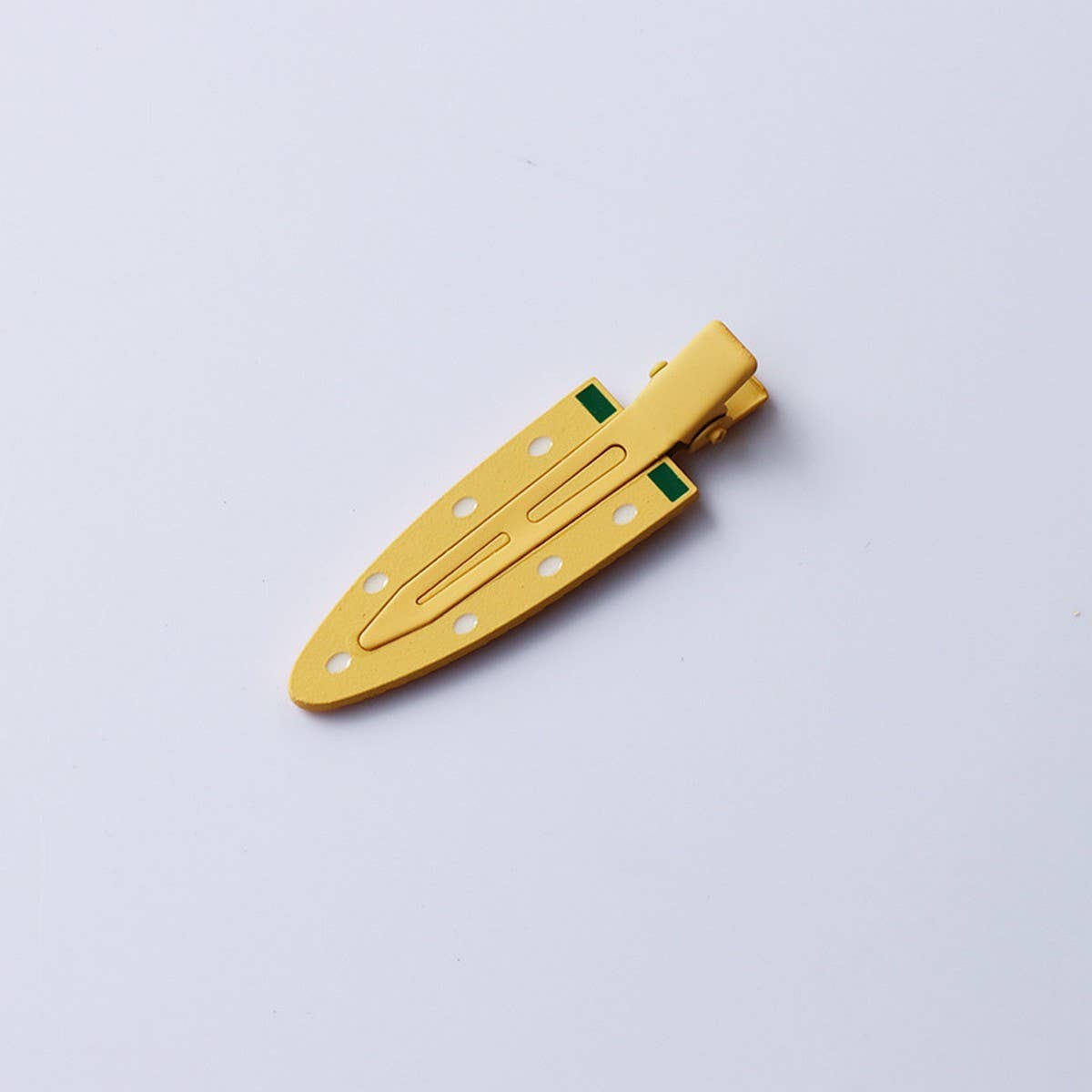 Metal Carrot Hair Clip, No-Crease Side Bang Pin