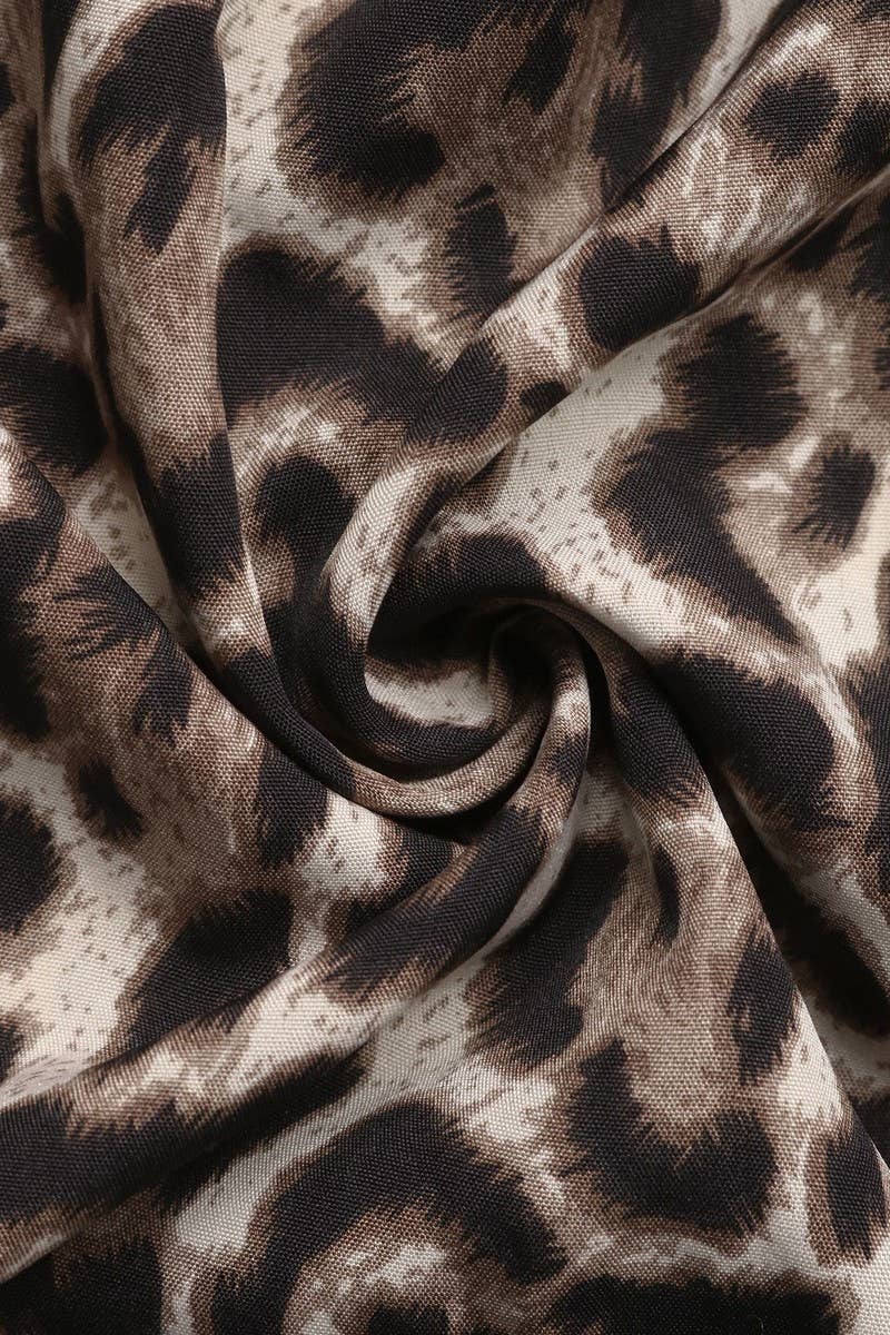 CWDMD4951_RUFFLE LEOPARD PRINT OFF-SHOULDER MIDI DRESS