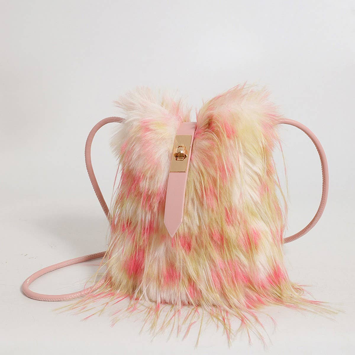 WINTER FAUX FUR SHOULDER CROSSBODY PLUSH BAG_CWAB4007