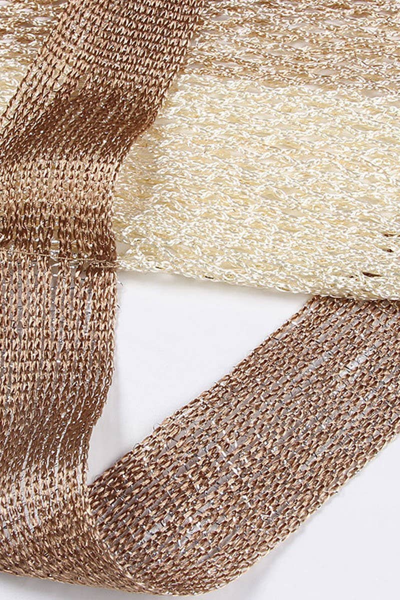 CWTBLS1030_BEACH BLOUSE WITH BELT AND SPLIT CAPE