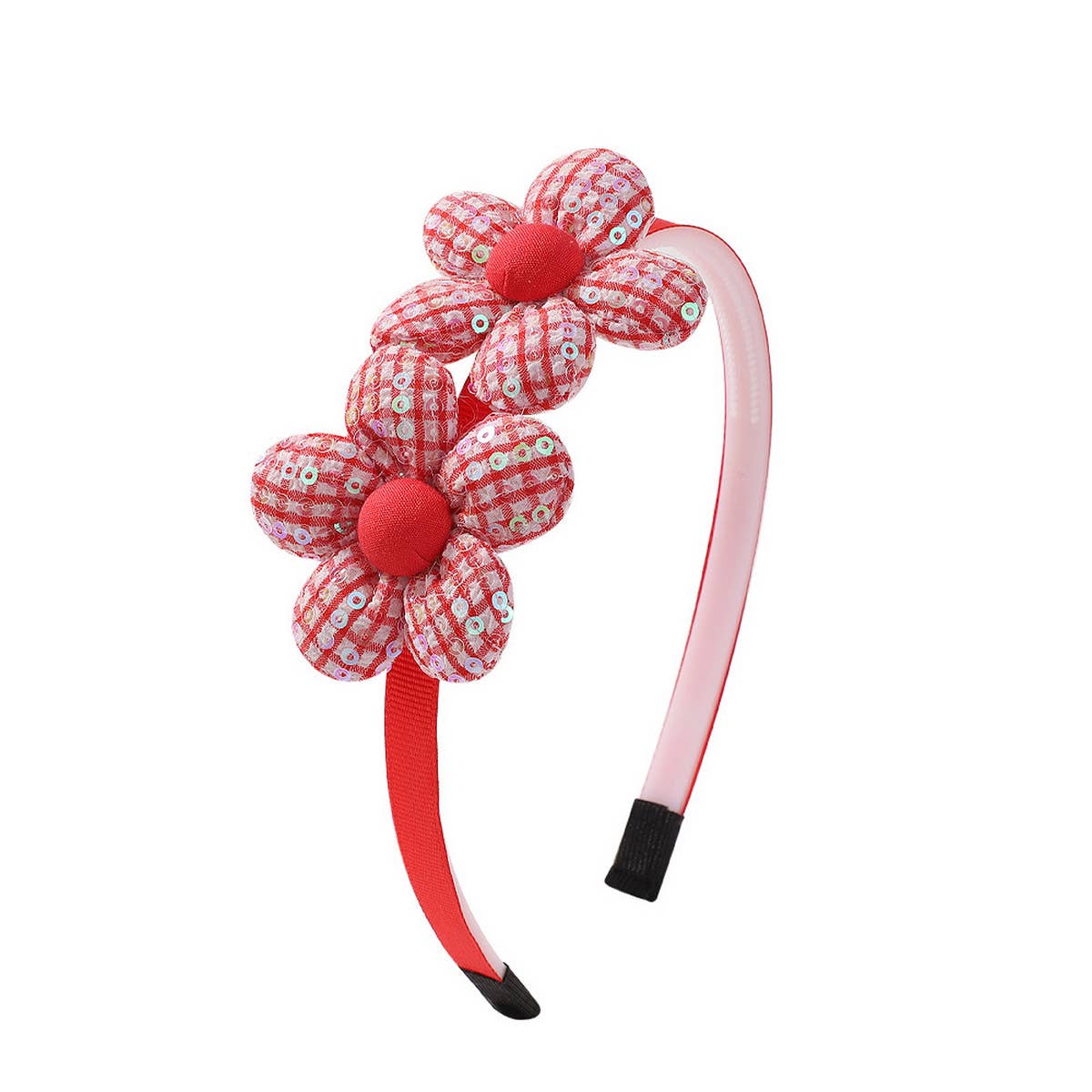 CHILDREN'S PLAID HANDMADE HEADBAND