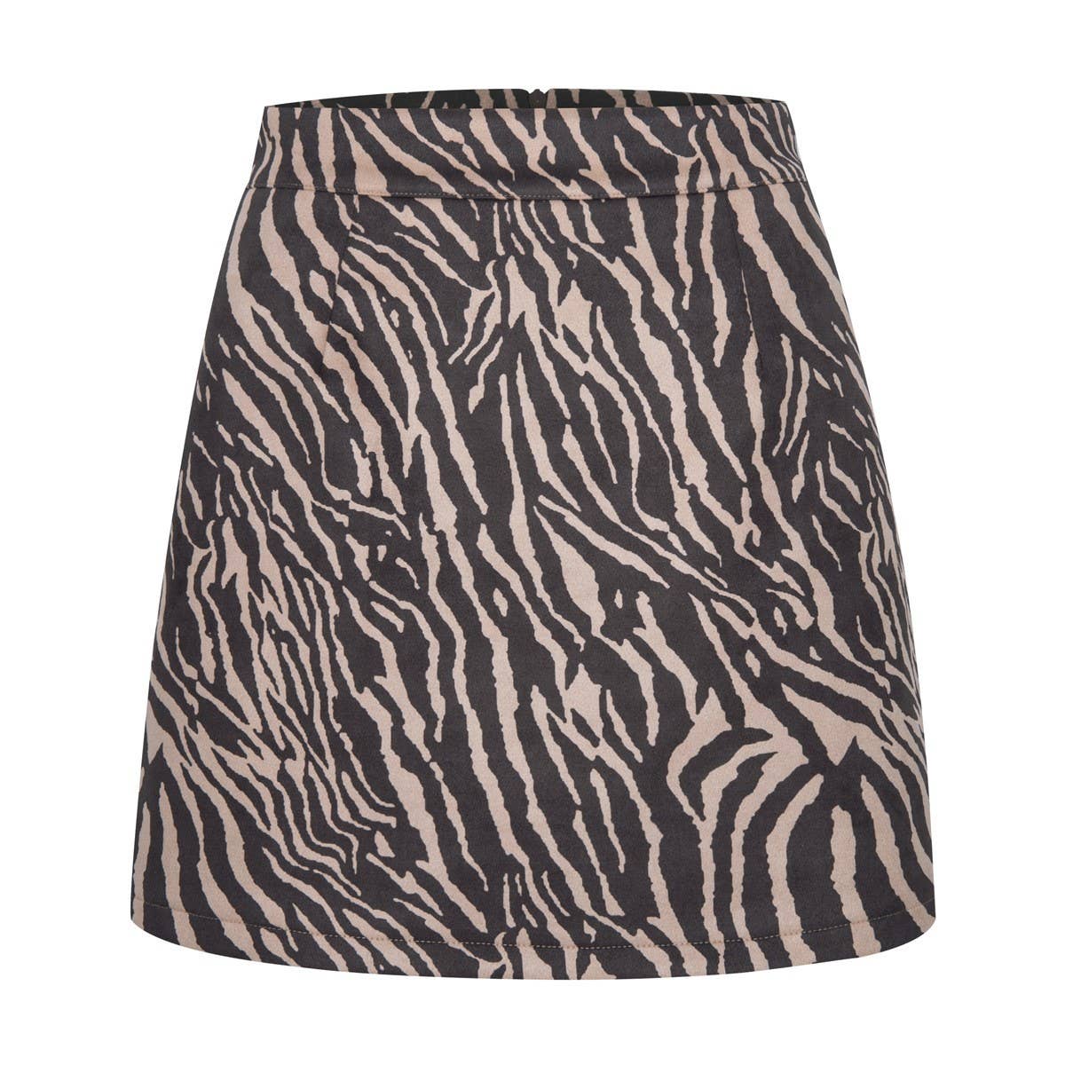 SEXY LEOPARD PRINT HIGH WAIST SUEDE HIP SKIRT