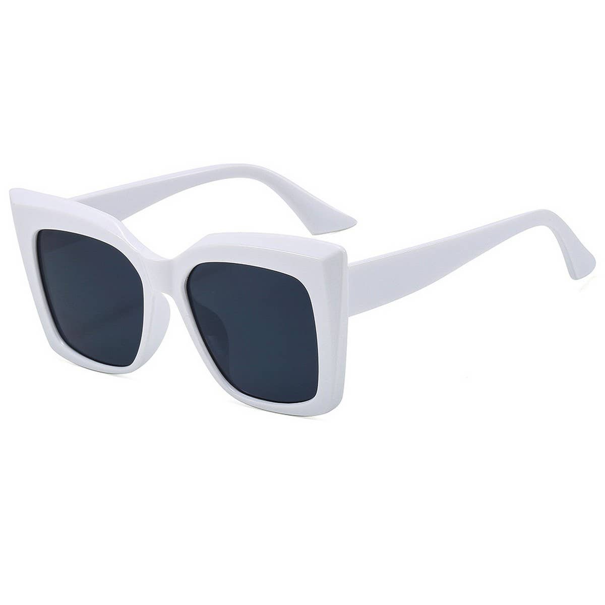 Retro Cat Eye Ocean Lens Sunglasses Unisex_CWMM8401