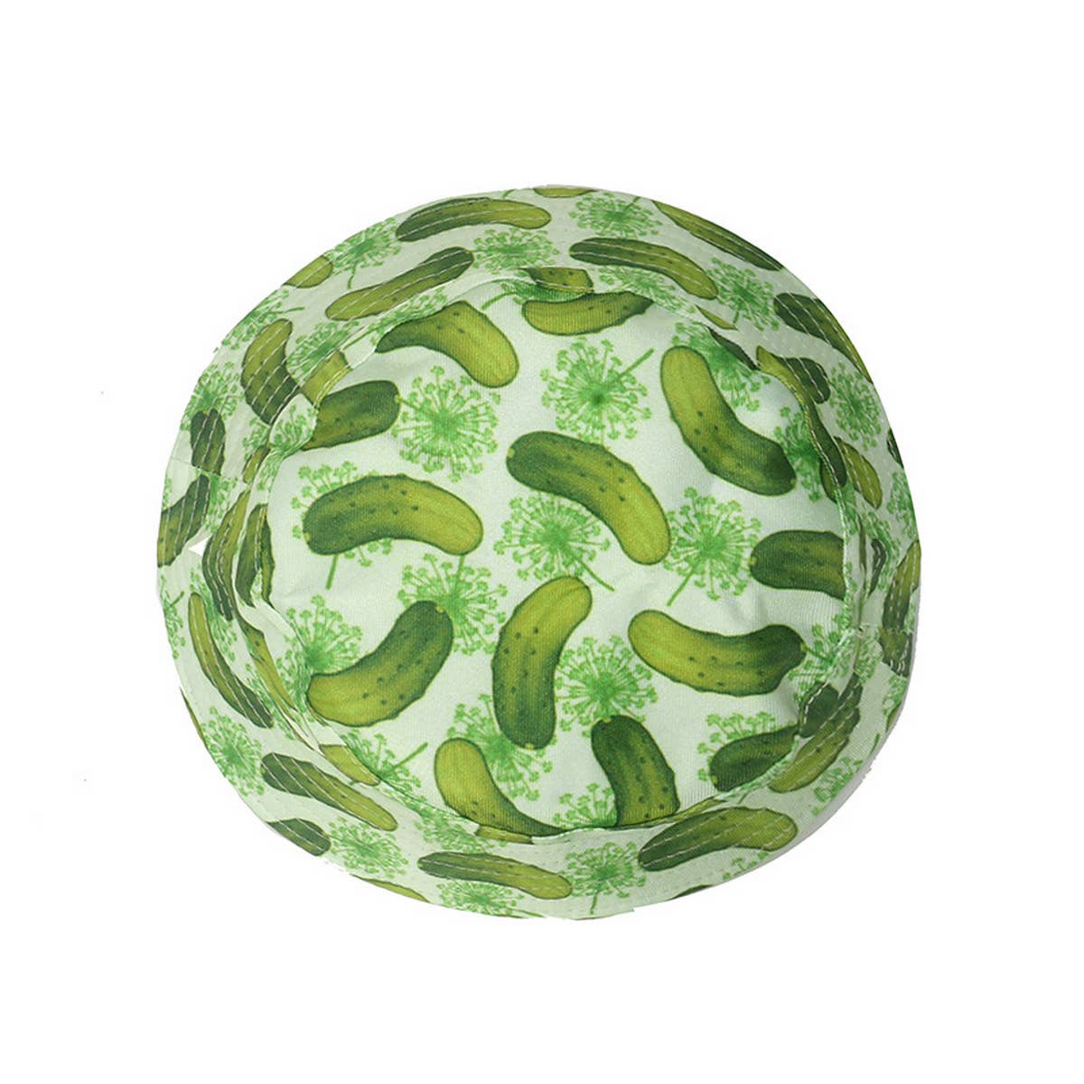 NEW CASUAL ALL-MATCH CUCUMBER PRINT BUCKET HAT_CWAH1559