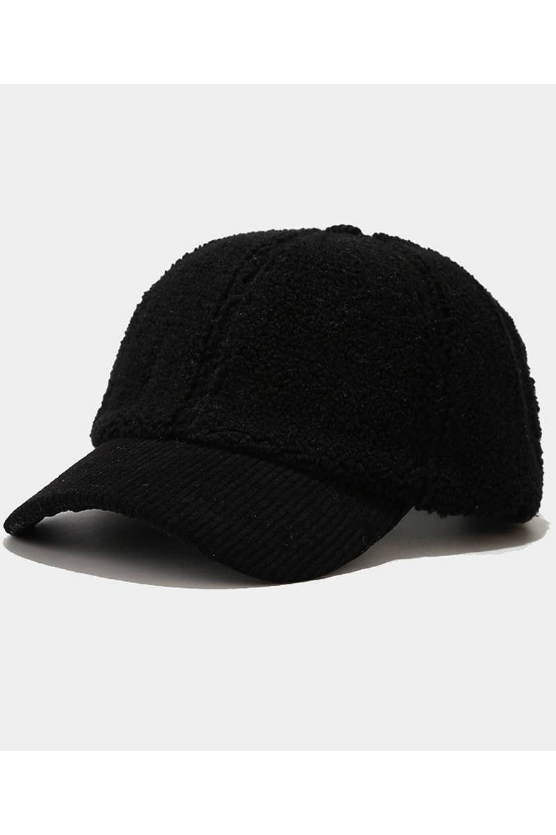 Lamb Wool Baseball Cap ? Winter Warm, Fashion CWAH0426