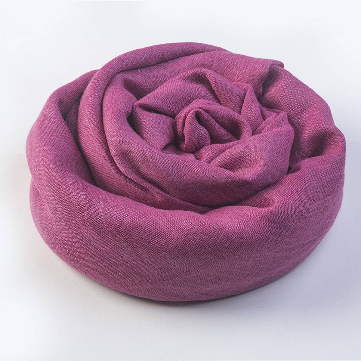 Solid Cotton Linen Scarf for Women Summer Sun Prot_CWASC1451