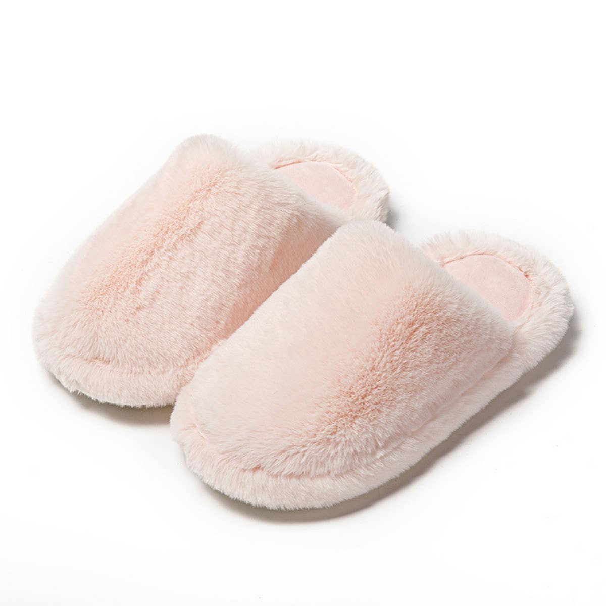 SOLID COLOR HOME CLOSED TOE COTTON SLIPPERS_CWSHS0838
