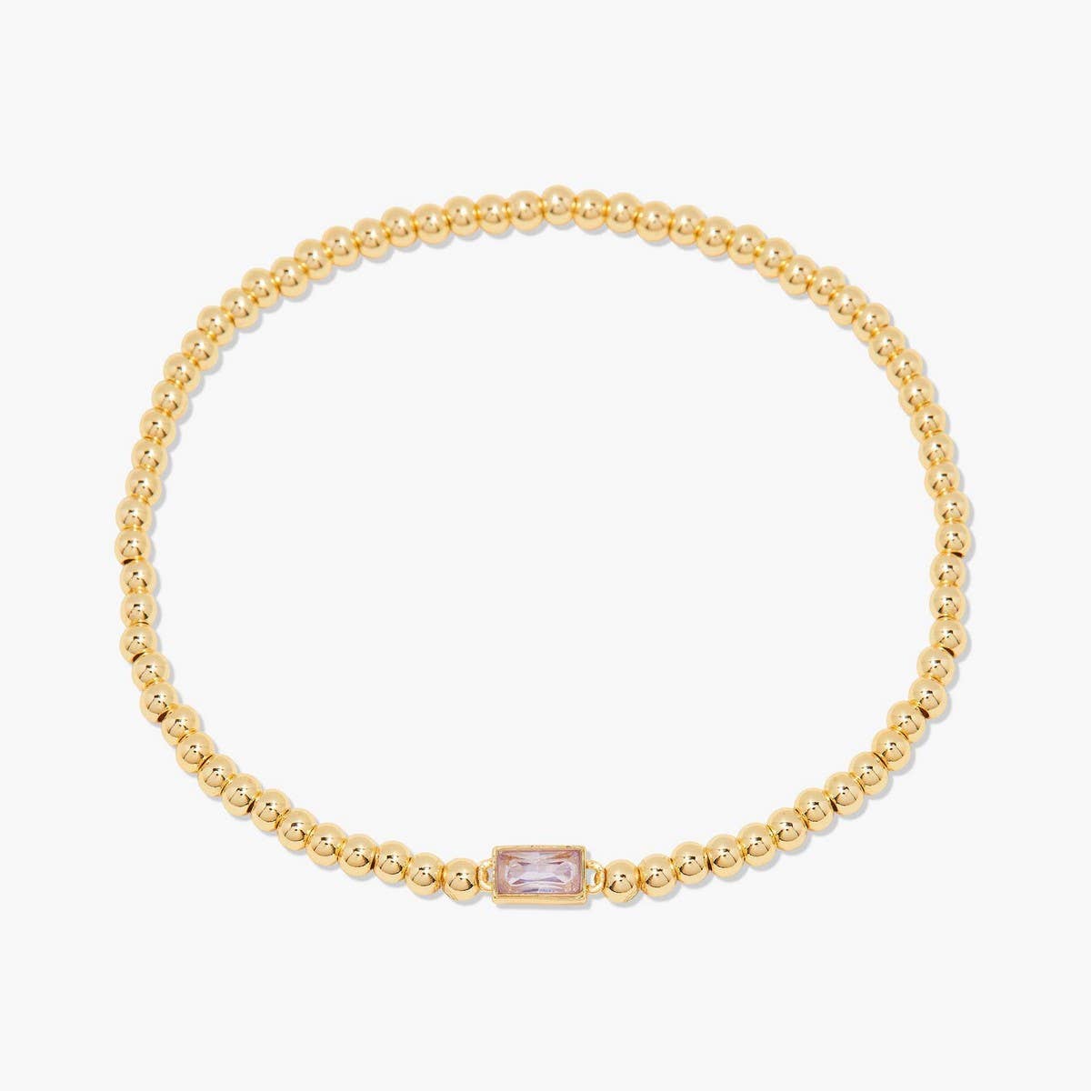 Simple December birthstone bracelet for women_CWMM5546