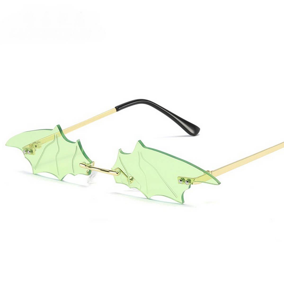 TRENDY FUNNY BAT SHAPE SUNGLASSES