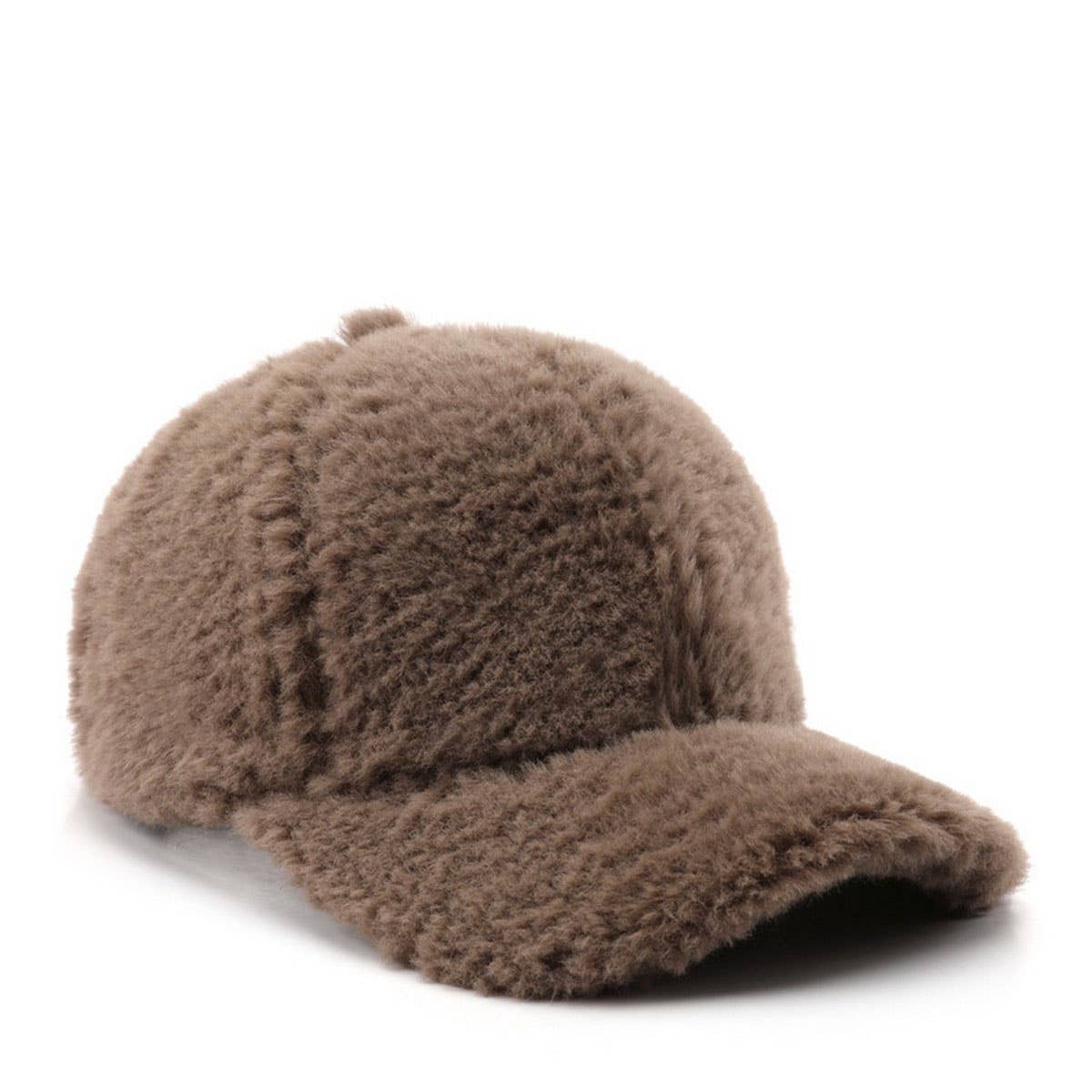 Winter Plush Baseball Hat, Unisex Outdoor Warm Cap_CWAH2169